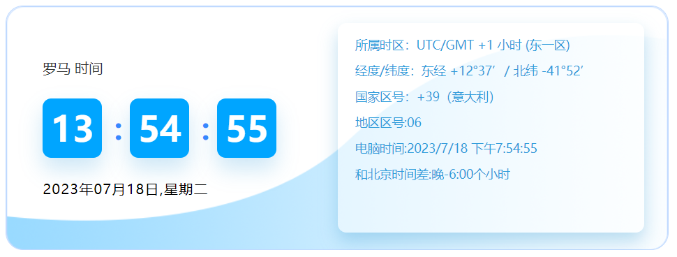意大利時(shí)間